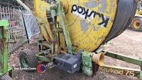 Kaskad 75 trailed irrigation reel - 2