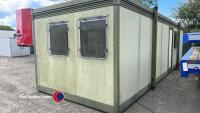 Portacabin, 32ft x 10ft, 2 rooms and lobby, good condition - 2