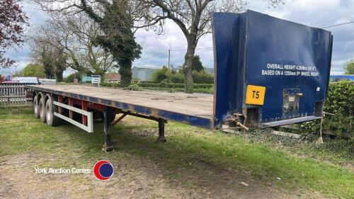 Artic 45ft trailer tri-axle
