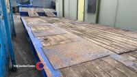MAC 45ft step frame low loader, hydraulic ramps, outriggers, recent tyres and airbags. - 8