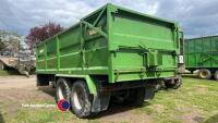 Frazer 14T trailer, hydraulic door, flotation tyres - 3