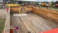 2.5T wooden tipping trailer - 4