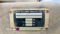 Ifor Williams TA510 cattle trailer, large partition and spare wheel, key in office - 6