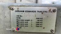 Graham Edwards 3 axle cattle trailer - 7