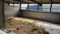 Plowmans 3 deck livestock trailer, hydraulic ramp to all decks. Very good sheep box, all 9ft sections, good height between decks. 1996 MOT until 31.08.25, control box in office - 6