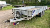 Ifor Williams 16ft trailer with sides - 2