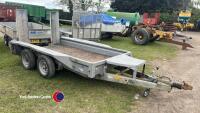 Ifor Williams 10ft x 5ft6in twin axle plant trailer