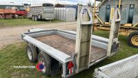 Ifor Williams 10ft x 5ft6in twin axle plant trailer - 3