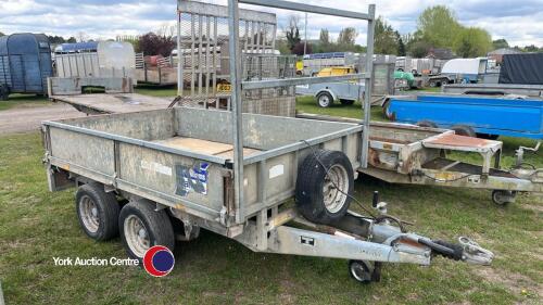Ifor Williams 8x5 drop side trailer, working brakes and lights, 2003