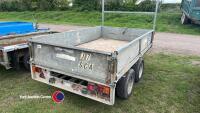 Ifor Williams 8x5 drop side trailer, working brakes and lights, 2003 - 2