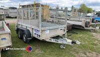 Ifor Williams caged trailer, gwo, cable in office