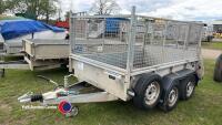 Ifor Williams caged trailer, gwo, cable in office - 2