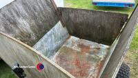 TFM ATV tipping trailer, extended sides, flotation wheels - 2