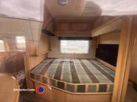 Abbey Spectrum 540 twin axle fixed bed caravan, nearly new full size awning, electric motor movers, hot/cold running water, new Maypole winter cover, mover in office, key in office - 5