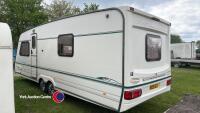 Abbey Spectrum 540 twin axle fixed bed caravan, nearly new full size awning, electric motor movers, hot/cold running water, new Maypole winter cover, mover in office, key in office - 6