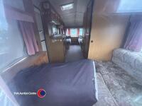Viceroy jubilee caravan, 1995, good order for age. No obvious leaks. Awning. Good order but hasn't been used or safety checked for a long while, key in office - 4
