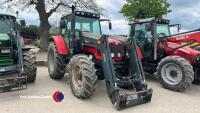 Massey Ferguson 6465 tractor c/w Quicke Q55 loader, gearbox overhaul 3yrs ago, same owner for last 13 years with only 1 previous owner, recent work carried out includes loader rams re bushed and resealed, new hydraulic pump, reconditioned fuel pump from F