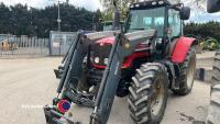 Massey Ferguson 6465 tractor c/w Quicke Q55 loader, gearbox overhaul 3yrs ago, same owner for last 13 years with only 1 previous owner, recent work carried out includes loader rams re bushed and resealed, new hydraulic pump, reconditioned fuel pump from F - 2