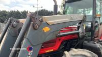 Massey Ferguson 6465 tractor c/w Quicke Q55 loader, gearbox overhaul 3yrs ago, same owner for last 13 years with only 1 previous owner, recent work carried out includes loader rams re bushed and resealed, new hydraulic pump, reconditioned fuel pump from F - 4
