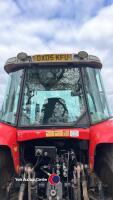 Massey Ferguson 6465 tractor c/w Quicke Q55 loader, gearbox overhaul 3yrs ago, same owner for last 13 years with only 1 previous owner, recent work carried out includes loader rams re bushed and resealed, new hydraulic pump, reconditioned fuel pump from F - 7