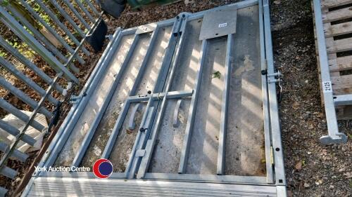 Ifor Williams BV126 7in high ramp door