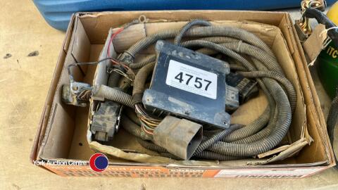 Steinbauer variable power module, ex New Holland 210 2014 model. New Holland wiring loom and on/off cab switch