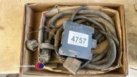 Steinbauer variable power module, ex New Holland 210 2014 model. New Holland wiring loom and on/off cab switch - 2