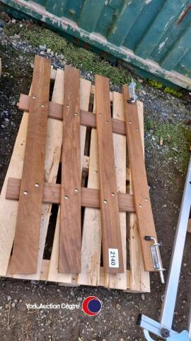 Ifor Williams wooden door