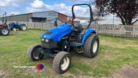 New Holland TC40D tractor on turf tyres, one owner from new, FY02 NMZ, key in office - 2