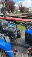 New Holland TC40D tractor on turf tyres, one owner from new, FY02 NMZ, key in office - 10