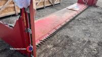 20ft combine header rape extension to fit Case/MF Dronenburg header. Twin electric side knives. gwo. - 2