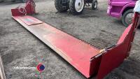 20ft combine header rape extension to fit Case/MF Dronenburg header. Twin electric side knives. gwo. - 3