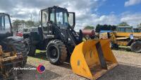 JCB 410 loading shovel and bucket, H820 OBE, V5, key in office