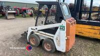 Bobcat 443 skid steer loader c/w much grab - 5