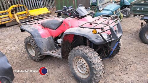 Honda TRX400 quad bike, key in office