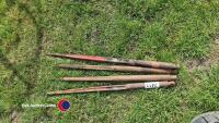 4 muck filler tines for trima loader - 2