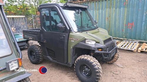 Polaris Ranger 1000 diesel UTV,65 plate, full cab, key in office