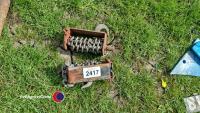 2 Tie down winches for truck/trailer body