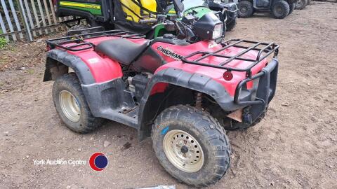 Honda Quad, key in office