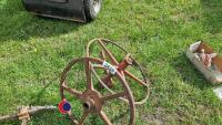 Metal wheel for horse plough - 2