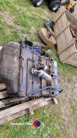 Leyland tractor engine