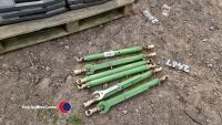 6 x Amazone packer adjusters - 2