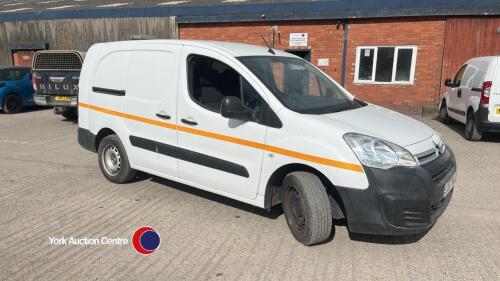 2018 Citroen Berlingo Enterprise 750 1.6 HDi L Blue - 1 owner from new- HPi Clear - LC67VKJ - MOT 21.01.26 - 00’s 107311 - Timing belt and water pump replaced at 106k, service history, reversing camera and sensors, DAB radio, cruise control, Euro 6