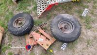 2 cultivator depth wheels - 2