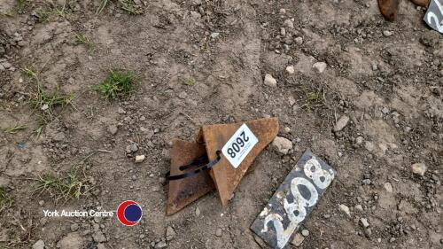 2 x Massey Harris PE 239 plough points