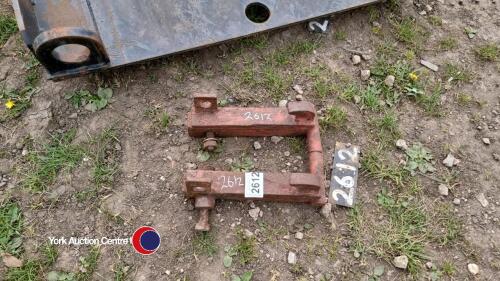 Pair of Quickie loader brackets