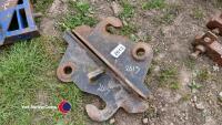 Pair of JCB compact brackets