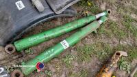 2 x green rams Stoll loader