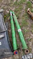 2 x green rams Stoll loader - 2