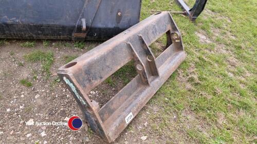 Albutt pin and cone back plate